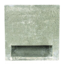 Bat block module 145 mm with rear wall, closed solitary stone