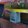 Bat block module 145 mm with rear wall, closed solitary stone